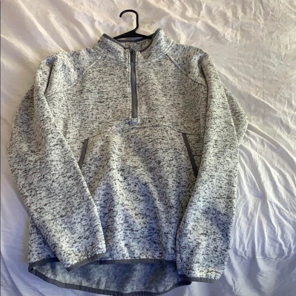 half zip pullover